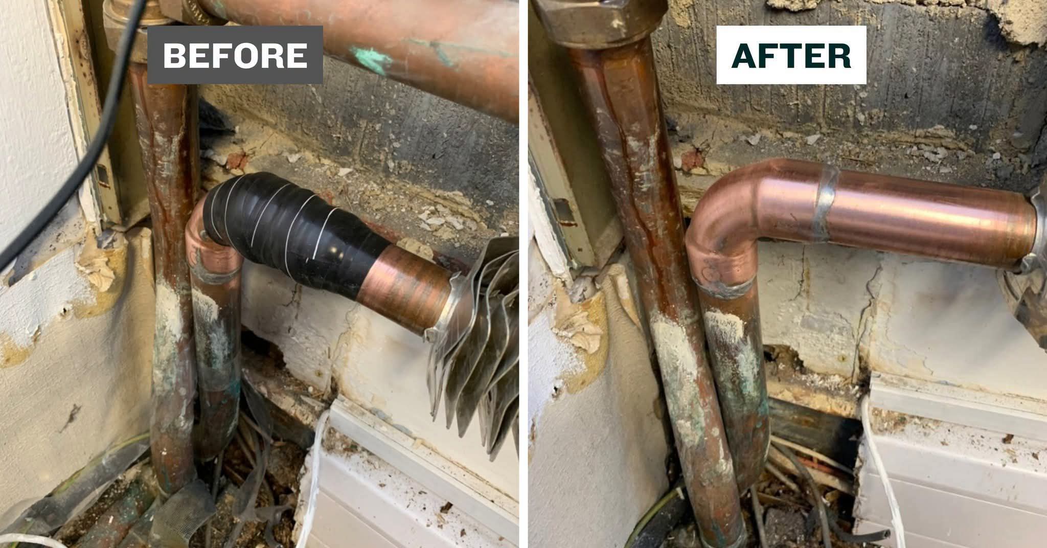 Burst pipe